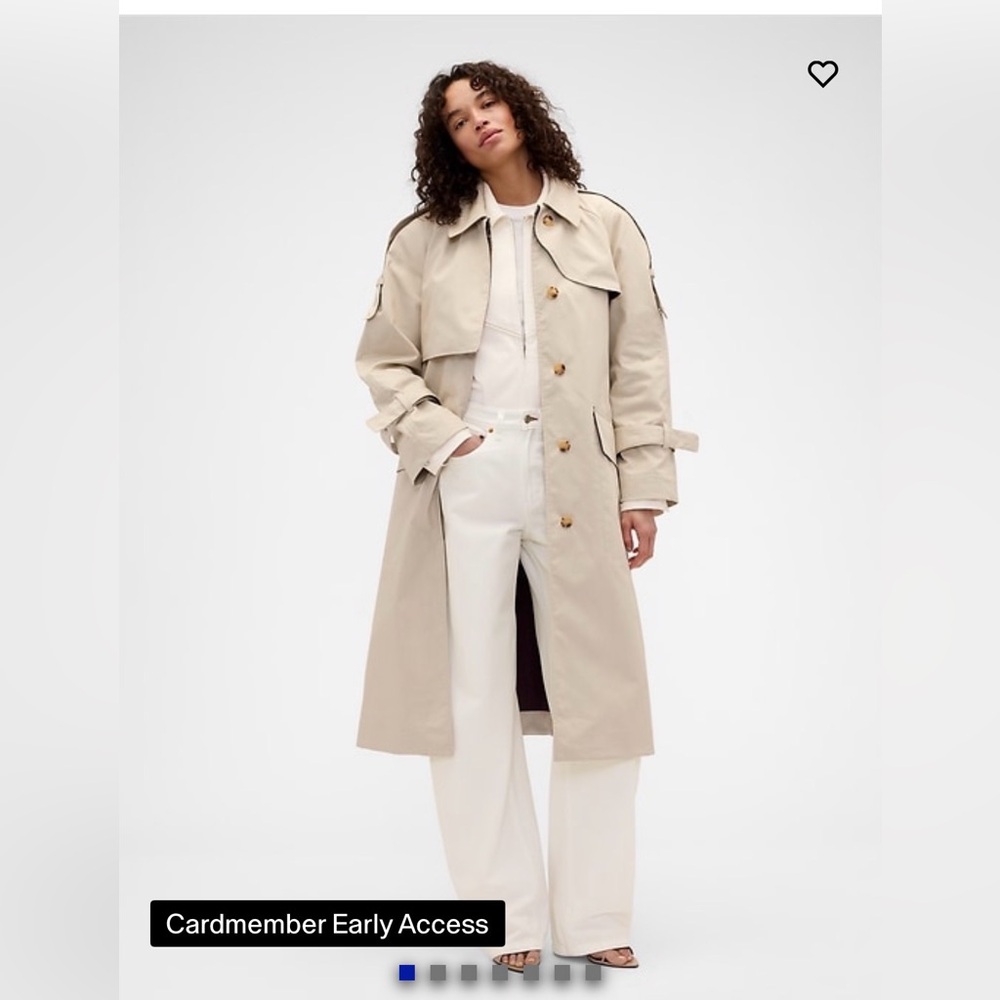Gap x Victoria Beckham Classic Beige Trench Coat